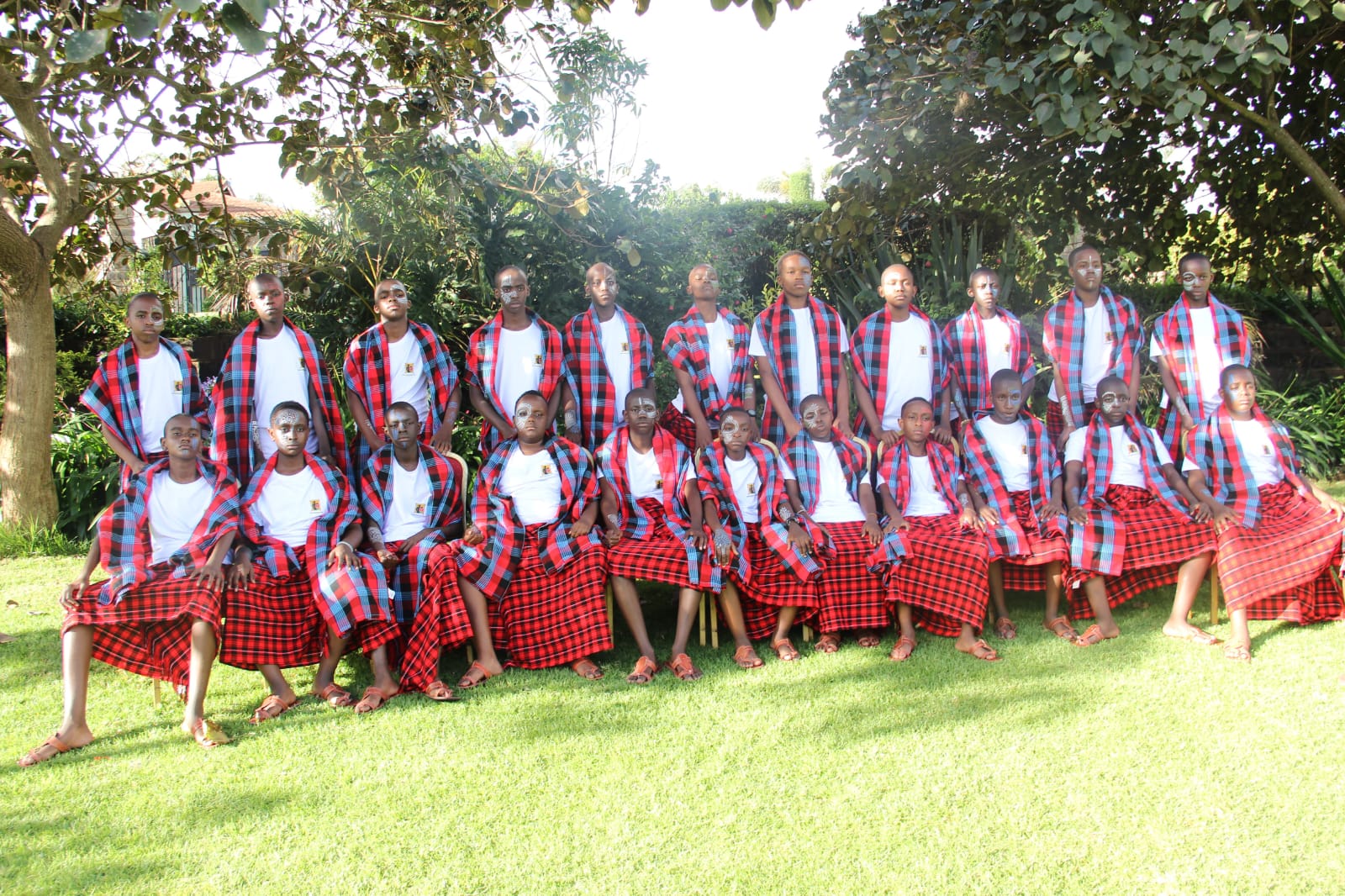 The Riika Program — boys in traditional attire